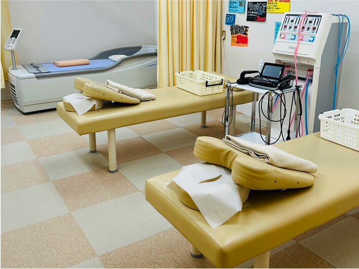 施術スペースの写真