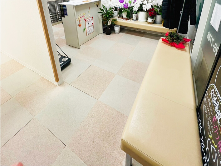 待合スペースの写真