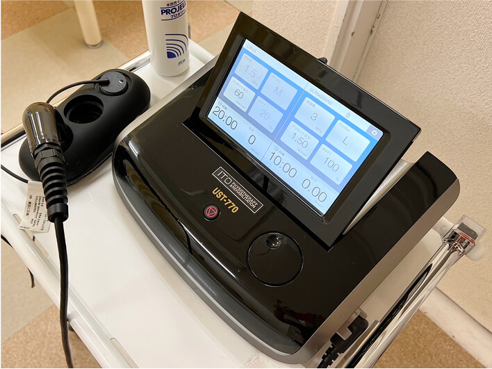 超音波治療器の写真