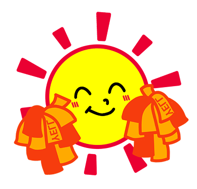 エール鍼灸接骨院ロゴマークの太陽